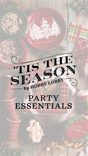 48K views · 195 reactions | Make your next Christmas celebration one to remember with seasonal decor, festive tableware and Santa-approved baking essentials that are merry, bright and everything nice! https://bit.ly/4fpZfL0 | Hobby Lobby | Facebook
