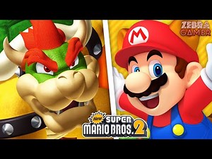 New Super Mario Bros. 2 All Bosses! - Zebratastic Moments