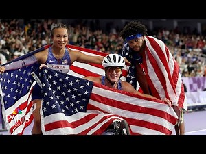 McFadden makes history with medal, China breaks world record in 4x100 Universal Relay | NBC Sports