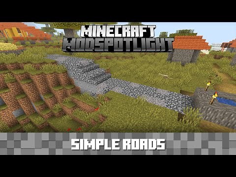 Simple Roads | 1.16.4 Mod Spotlight