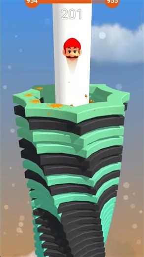 Stack Ball Fast Gameplay #stackgame #stackball