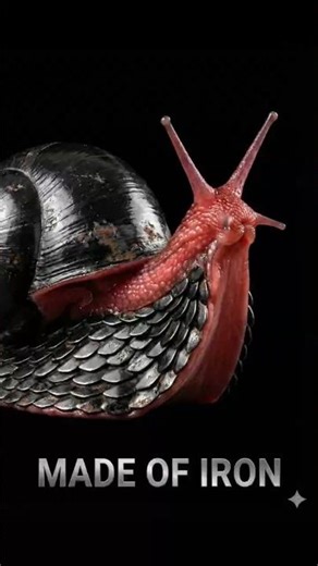 This Snail Grows Metal Armor (And It's Magnetic!) 🧲