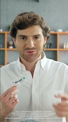 Elimina el dolor de garganta con Noraver Garganta
