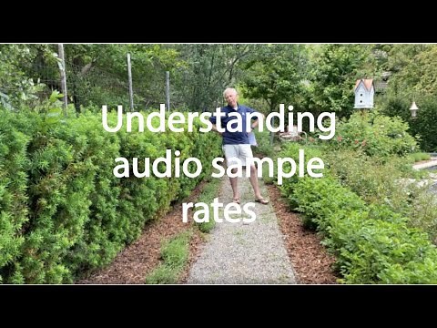 Understanding audio sample rates