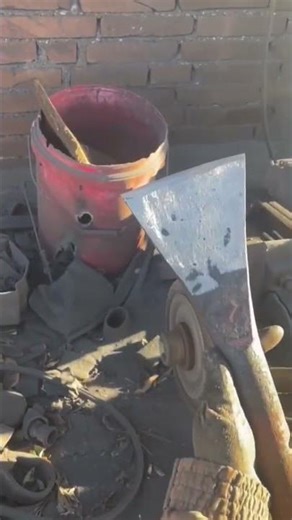 From Dull to Razor Sharp – Amazing Axe Sharpening! 🪓🔥