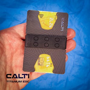 Titanium Minimalist Wallet - RFID Blocking Cardholder, Slim Design - Etsy