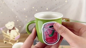 100 Pack Cute Kawaii Boba Beverage Drink Stickers - Aesthetic Waterproof Cartoon Stickers for Teens, Girls, Kids - Laptop, Luggage, Bicycle, Skateboard