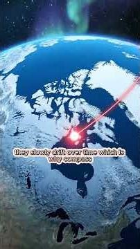 How a Compass Really Works 🧭 #Shorts #compass #didyouknow #navigation #ytshorts #explore