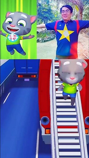 Talking Tom Gold Run - Mèo Tom Chạy Vàng Đuổi Bắt Tên Cước Tập 78 Gameplay