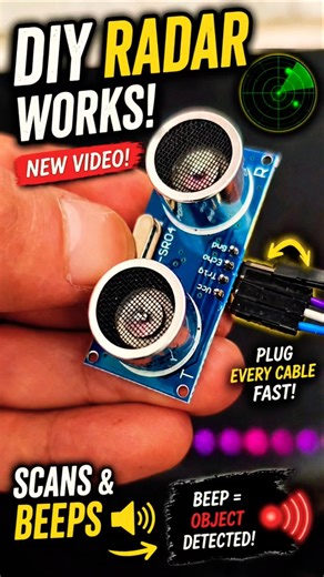 This DIY Radar Can Detect You 😳👀 #shorts