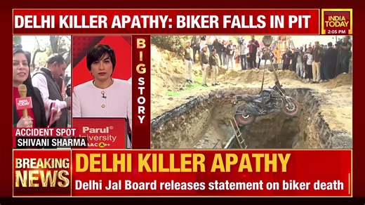 #LIVE | Delhi man falls to death in open Jal Board pit. Watch this and more | #ITLivestream Aneesha Mathur | India Today