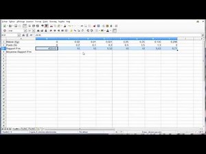 faire des calculs avec libre office