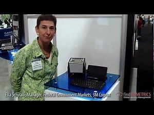 3M Cogent Discusses All-in-one Livescan Portable Biographic Enrollment System at BCC 2012