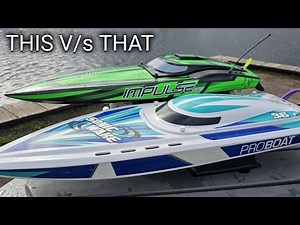 Proboat SonicWake v2 36" & Impulse 32 Turning Laps