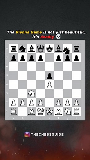 Vienna Game Chess Trap (C27) ♟️ In just 9 moves, White sets up a deadly knight fork with Nxc7 and destroys Black’s position! 🚀 This is one of the most powerful Vienna traps you can use to win fast and surprise your opponent. 💥 👉 Master this chess opening trick and add it to your winning strategy! Would you fall for this trap? 🤔 Vienna Game, Vienna Opening, chess opening, chess trap, knight fork, chess strategy, chess tactics, chess tricks, chess skills, beginners chess, how to win fast in ch