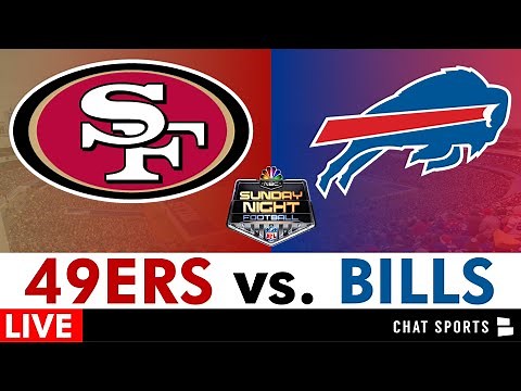 49ers vs Bills Live Streaming Scoreboard, Free Play-By-Play, Highlights, Box Score | NFL Week 13 SNF