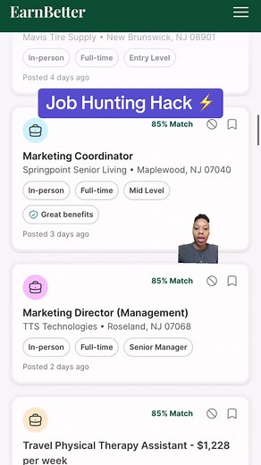 If you are job searching, make sure you’re taking advantage of our free job matching tool! 🙌🏻 We will match you with solid jobs and help you stand out in your application to those jobs…all for free! ⚡️💯 #jobsearch #jobhunt #jobs #earnbetter #free #aitools #jobseeker #laidoff #worklife #newjob