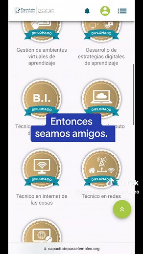 Capacítate para el Empleo ofrece cursos, gratis y en línea, con los que desarrollarás las competencias que necesitas para mejorar tu desempeño laboral, estar mejor preparado para conseguir un empleo o emprender tu negocio. #capacítateparaelempleo #aprendeentiktok #cursosgratis #cursosonline