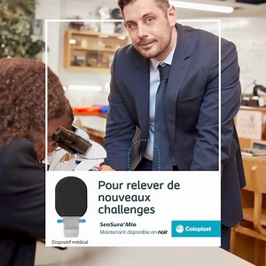 Vous êtes stomisé.e ? La discrétion redéfinie avec les poches de stomie noires. Découvrez nos poches gratuitement. | Coloplast