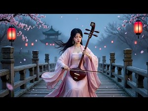 Chinese Zen Healing Sounds 🌿✨ Erhu & Bamboo Flute for Relax | Deep Sleep😴🌸