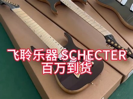 飞聆乐器Schecter 百万到货