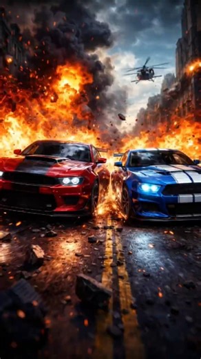 Epic Toy Car Race 🚗 Red vs Blue Speed Battle #shorts