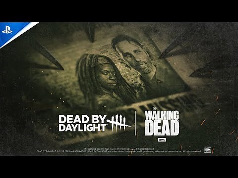 Dead by Daylight - The Walking Dead Reveal Trailer | PS5 & PS4 Games