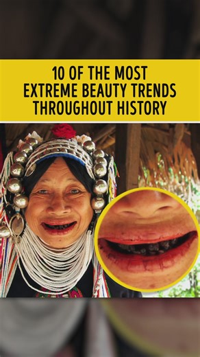 293K views · 1.3K reactions | 10 of the Most Extreme Beauty Trends Throughout History | You're Gorgeous | Facebook