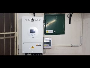 Sunsynk inverter solar solution part 2