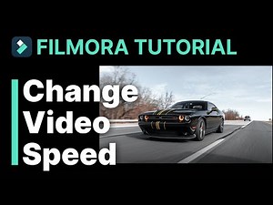 Change Video Speed Slow,Fast, Reverse, Uniform Speed, Speed Ramping Filmora Tutorial