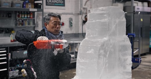 The Exacting, Ephemeral Art of Ice Carving