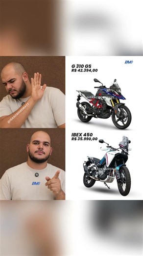 BMW G310 GS VS IBEX 450