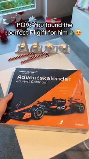 Looking for a limited F1 collectible? 🎁 FRANZIS McLaren Racing Advent Calendar 2025, finished model, limited stock—secure yours now! | Fashioshouse-US