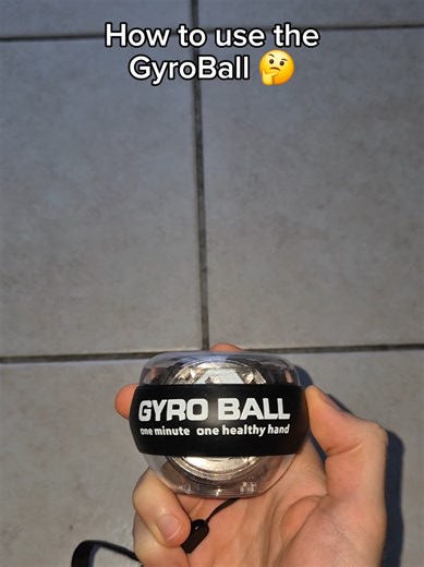 Mastering Grip Strength with the GyroBall
