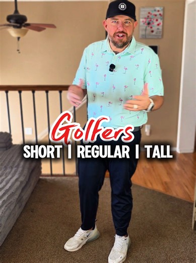 Stylish Golf Pants and Joggers for Every Height
