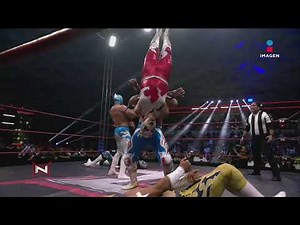 Alas de Oro y Plata aplastan a sus rivales | Nación Lucha Libre