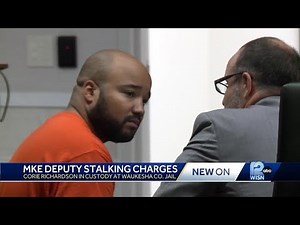 Milwaukee County deputy arrested, accused of stalking