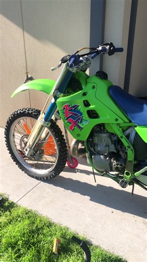 Restoring a 1991 Kawasaki KX250 2-Stroke Dirt Bike Project