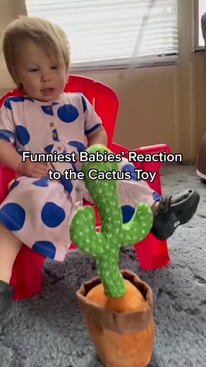 Talking Cactus Toy Prank: Baby's Priceless Reactions Captured! | New Parents Centre