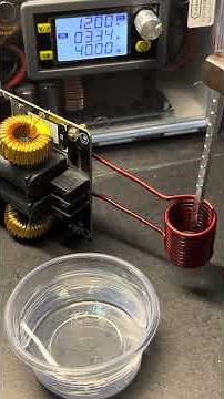 Hardening a Screwdriver with an Induction Heater