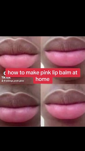 DIY Pink Lip Balm Tutorial: Homemade Glow Lip Balm at Home