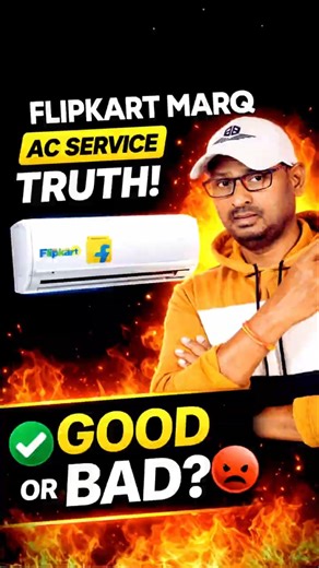 Flipkart MarQ AC Service Reality 😱 Good or Bad?