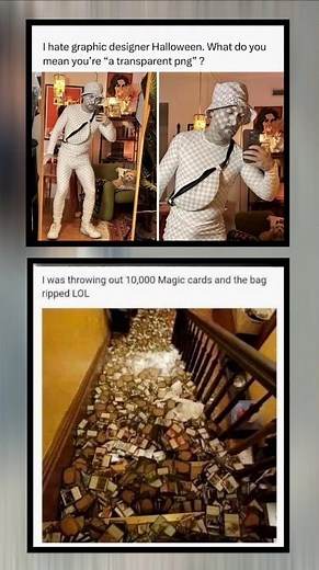 Graphic Designer Halloween Be Like “Transparent PNG” 😂 | Funny Nerd Meme#shorts #viral