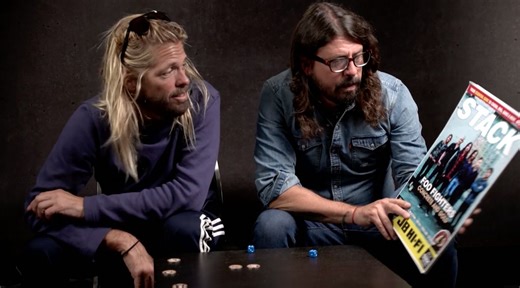 41K views · 677 reactions | That time when we created a game for the Foo Fighters to play. 落 #STACK20thAnniversary #STACKmag #FooFighters | STACK Magazine | Facebook