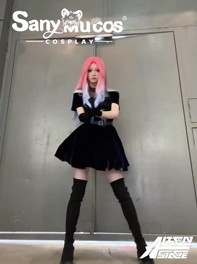 💗Alien Stage Cosplay Mizi Dress Cosplay Costume Custom-Tailor showcase🖤#sanymucos #cosplay #costume