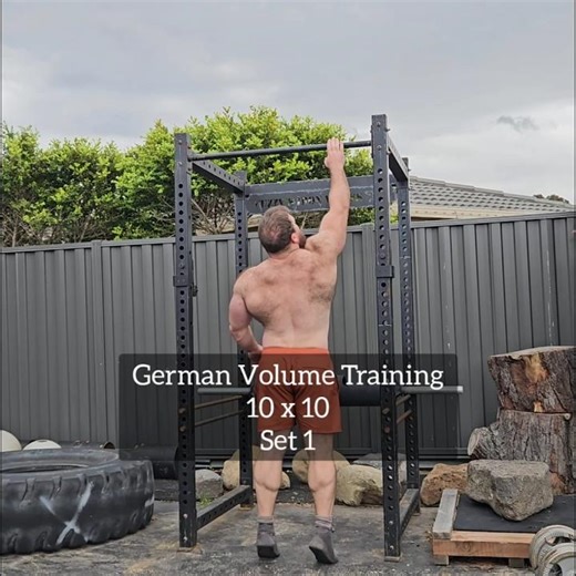German Volume Training 10 x 10 - Set 1 #10x10 #gvt #germanvolumetraining