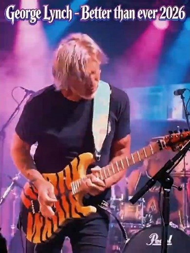 George Lynch - OG Beast Mode on a Dokken Classic in 2026 #georgelynch #scarygroove #dokken