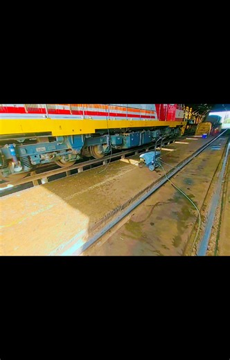 Locomotive Washing Process Explained