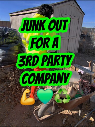 #junk #junkremoval #declutter #satisfying #hobbsnm