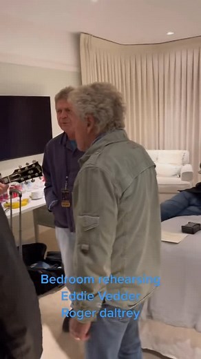 The Who Zone on Instagram: "Roger daltrey and eddie vedder rehearse THE SEEKER in a bedroom Credit: rachelintheattic (TT) 🔥Comment “Yes”/DM us if you want to buy our products!!! 🔥Product link in our bio @thewho.zone 💌DM for paid Promo/Collab 📢All credits are reserved for their respected owners! 💌Please DM for Credit or Removal! . . #thewhoband #thewho #keithmoon#petetownshend#rogerdaltrey #johnentwistle #thewhofans#classicrock #rock#music #thewhohits #thewhosoevers#rockmusic#thewholeofthemo